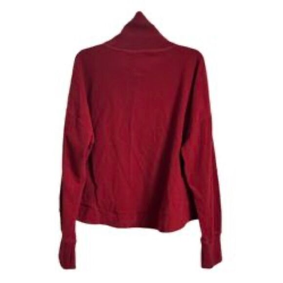 Sweaty Betty NWT Harmonise Luxe Sweatshirt in Maroon Size Medium - Picture 5 of 6